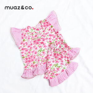 Floral Printed Cotton Baby Dress