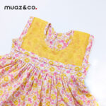Floral Printed Cotton Baby Dress - Image 3
